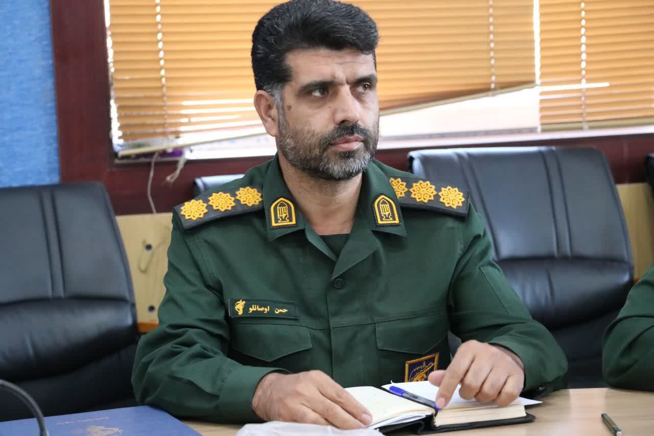 سرهنگ حسن اصانلو فرمانده سپاه ناحیه ابهر